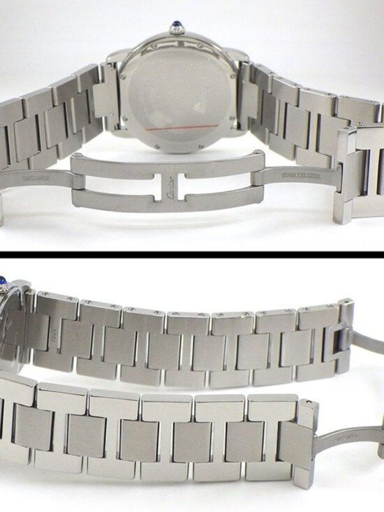 Cartier Watch Rondo Solo Silver Dial Roman Index SS Quartz Analog main image 7